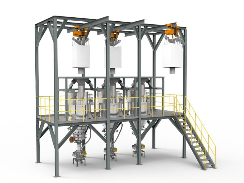 Ton Package Feeding Station
